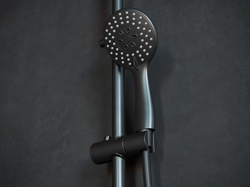 Душевая система Laguraty 7005 Черный от магазина ЛесКонПром.ру