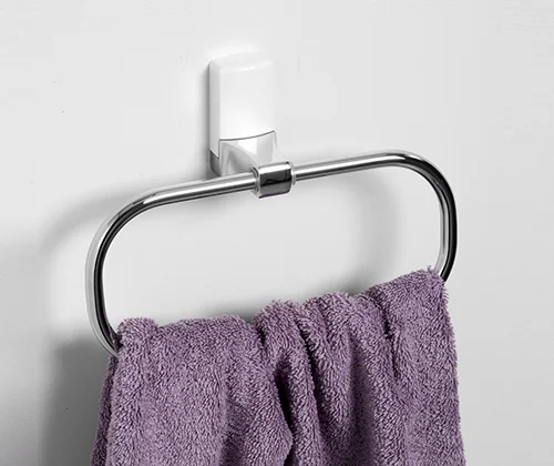 Полотенцедержатель Wasserkraft Leine White K-5060 от магазина ЛесКонПром.ру