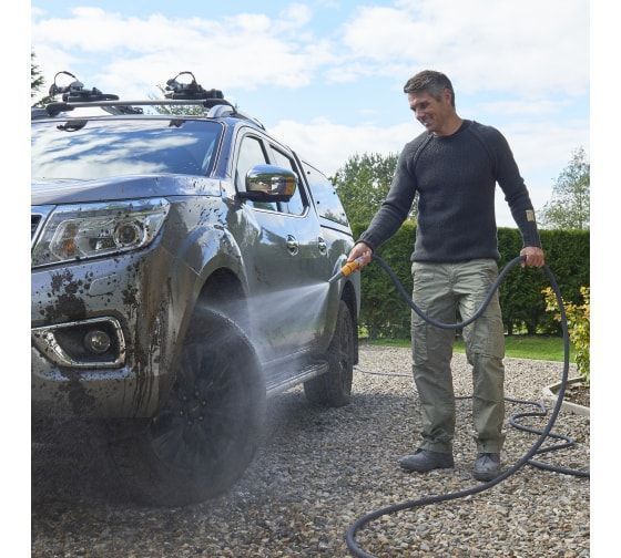 Шланг HoZelock 8125 ГИБРИДНЫЙ TuffHoze 25м в Москве от магазина ЛесКонПром.ру