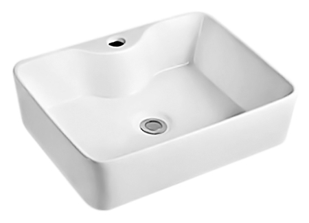 Раковина Mira MR-8025A белая от магазина ЛесКонПром.ру