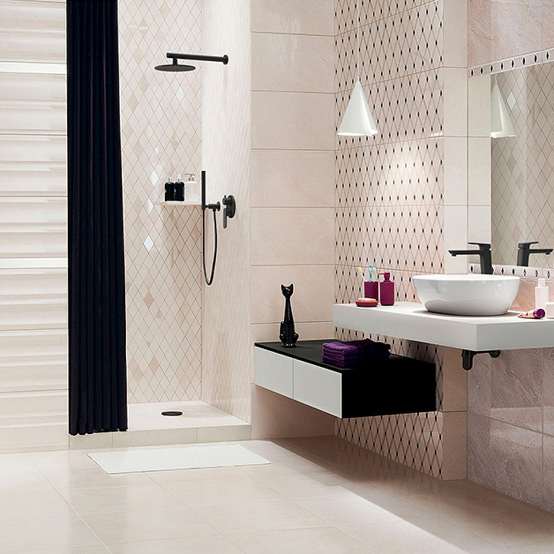 Душевой гарнитур Paini 53PZ440TTAS Черный матовый от магазина ЛесКонПром.ру