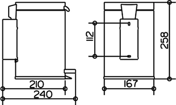 Мусорное ведро Keuco Plan 14977 хром от магазина ЛесКонПром.ру