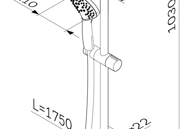 Душевая система Like 80532900 от магазина ЛесКонПром.ру