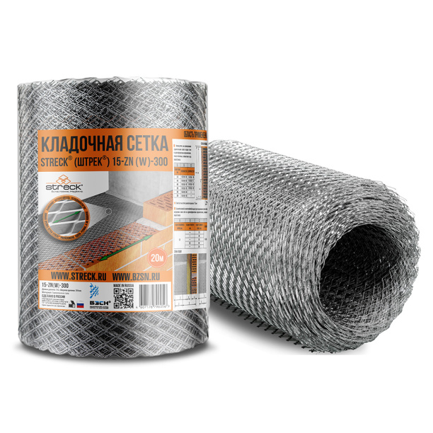 Сетка кладочная 300 мм 20 м от магазина ЛесКонПром.ру