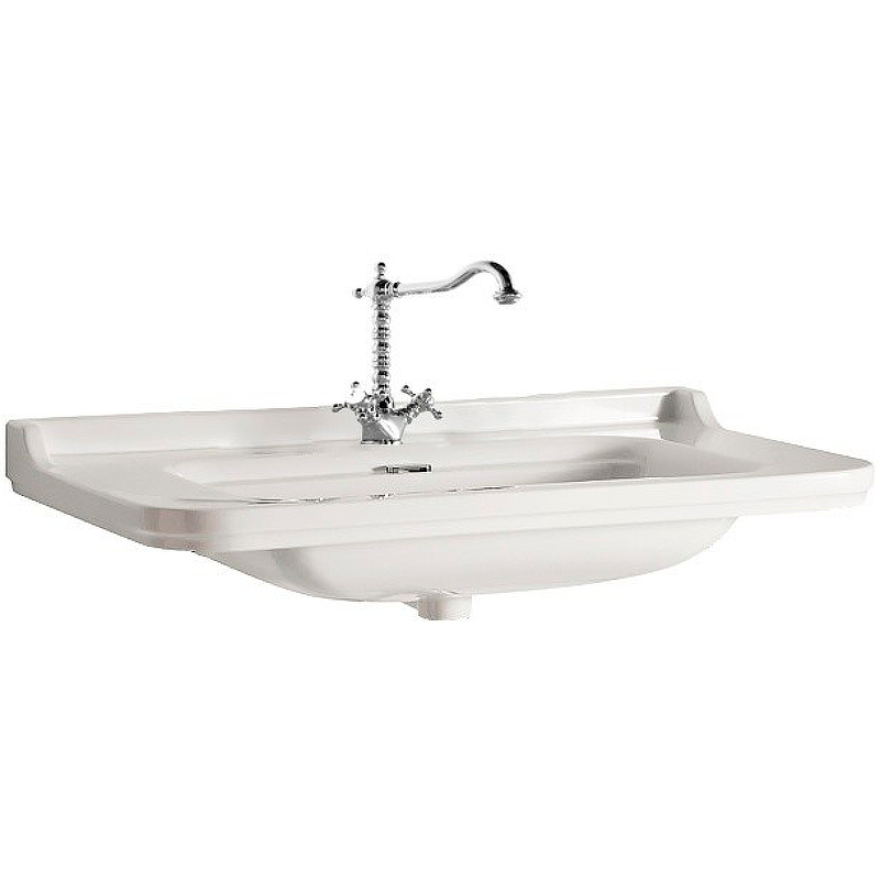 Раковина Kerasan Waldorf 120 4144K1bi/cr*1 Белая от магазина ЛесКонПром.ру