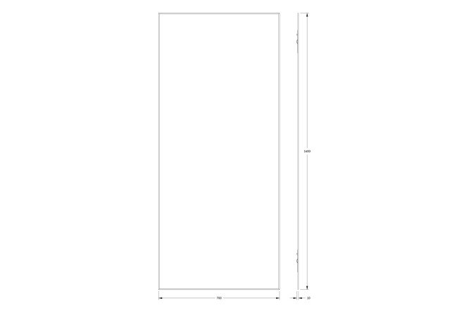 Зеркало с фацетом EVOFORM Standard 80545613 от магазина ЛесКонПром.ру
