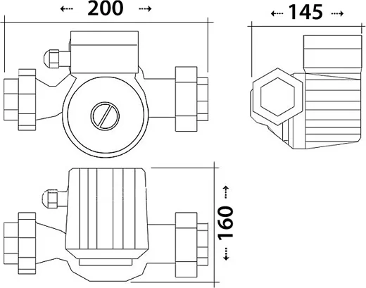 Циркуляционный насос Джилекс Циркуль 25/60 от магазина ЛесКонПром.ру