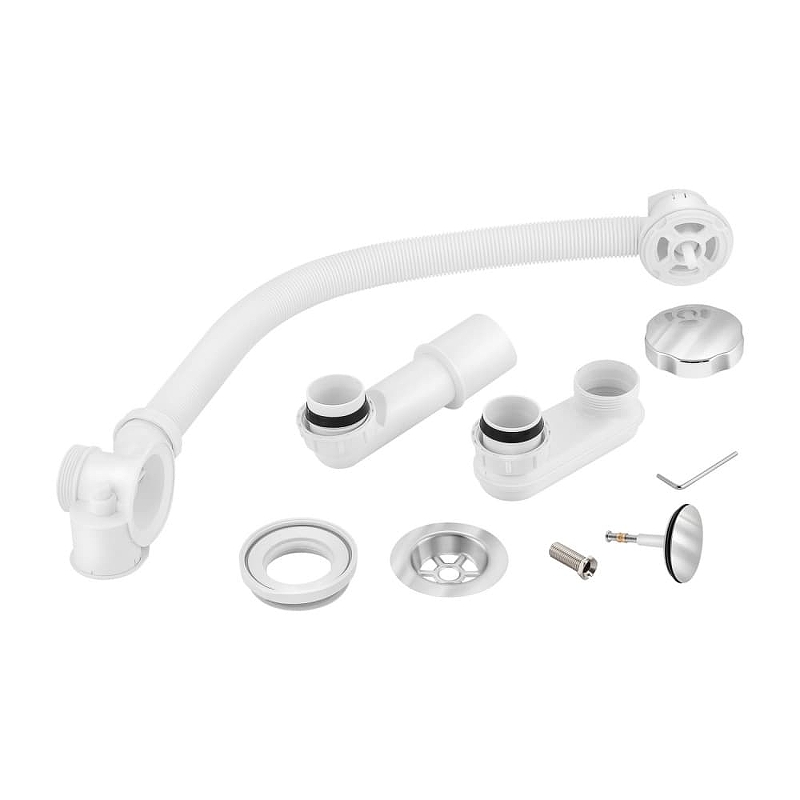 Слив-перелив Berges 051009 полуавтомат Хром от магазина ЛесКонПром.ру