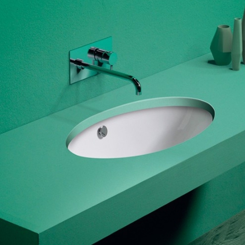 Раковина Simas Spazio LFT 66 LFT74bi Белая от магазина ЛесКонПром.ру