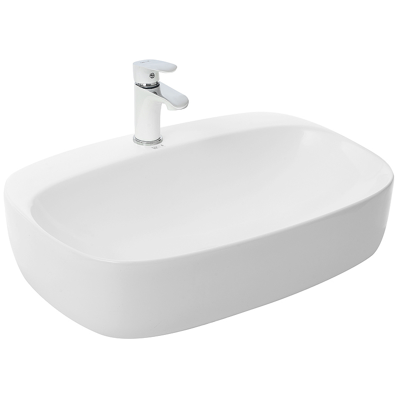 Раковина WeltWasser Elbach 2236 59 10000004579 Белый глянец от магазина ЛесКонПром.ру