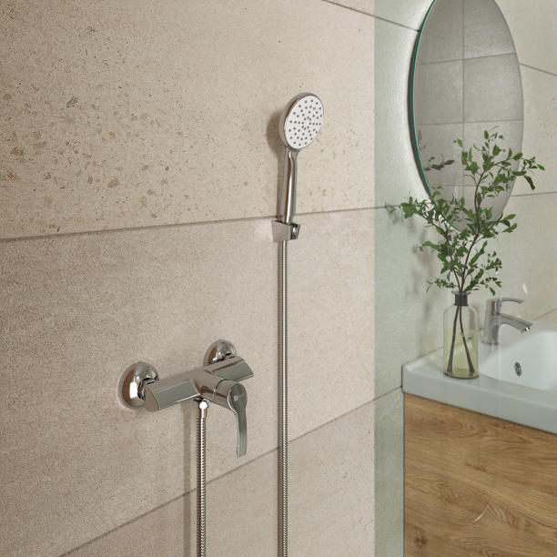 Смеситель для душа Damixa Jupiter хром от магазина ЛесКонПром.ру