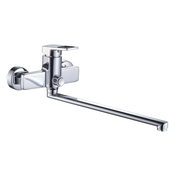 Смеситель для ванны Swedbe Kronos с длинным изливом от магазина ЛесКонПром.ру