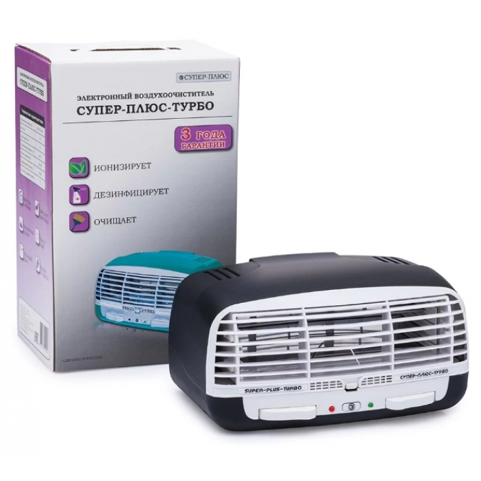 Очиститель воздуха Супер Плюс Турбо черный от магазина ЛесКонПром.ру