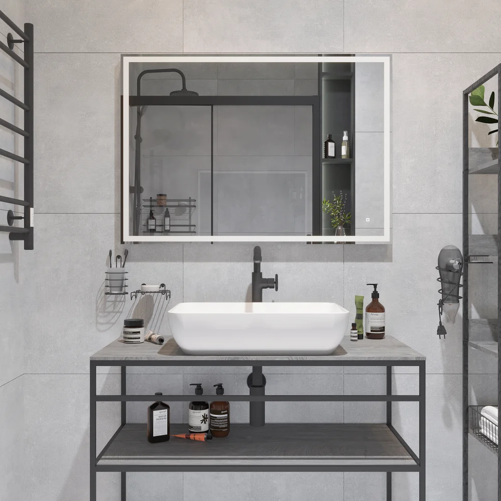 Зеркало DIWO Дмитров 100 с подсветкой от магазина ЛесКонПром.ру