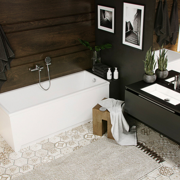 Акриловая ванна AQUATEK Лайма 170х70 см от магазина ЛесКонПром.ру