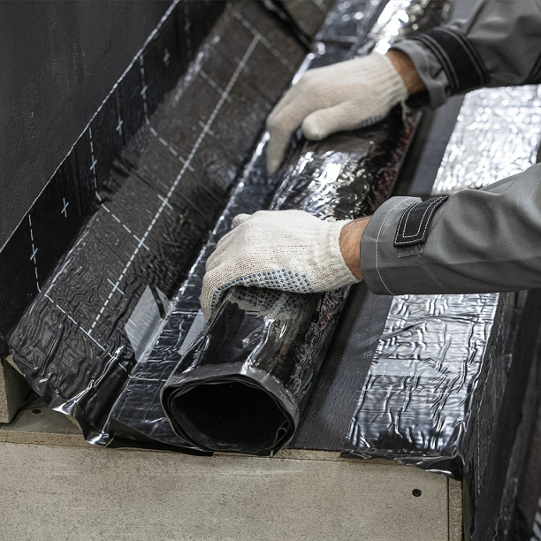 Гидроизоляция фундамента ТЕХНОНИКОЛЬ 1 х 10 м от магазина ЛесКонПром.ру