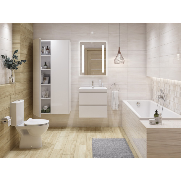 Акриловая ванна Cersanit Lorena 160x70 см от магазина ЛесКонПром.ру