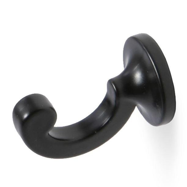 Крючок мебельный K-018 010 черный матовый от магазина ЛесКонПром.ру