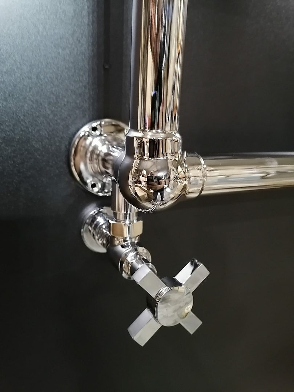 Водяной полотенцесушитель Boheme Chromo 717 Хром от магазина ЛесКонПром.ру