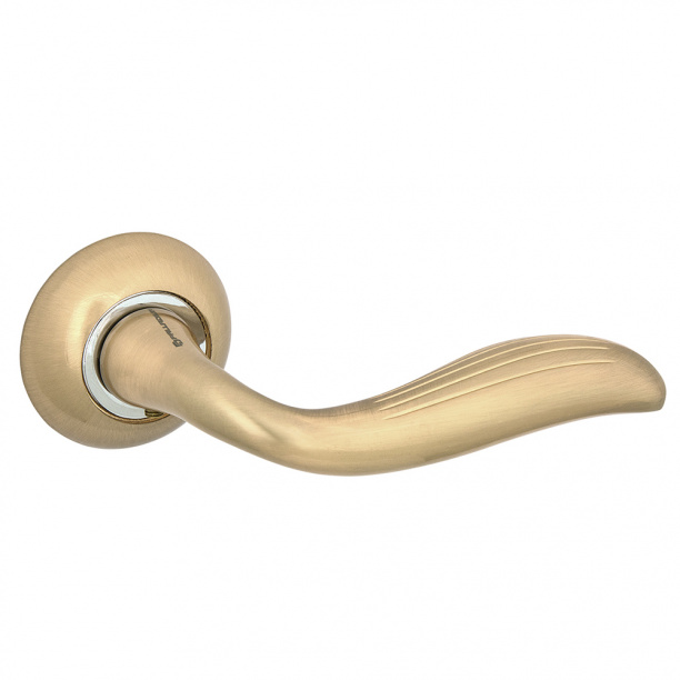Дверные ручки Palladium Emma матовое золото от магазина ЛесКонПром.ру