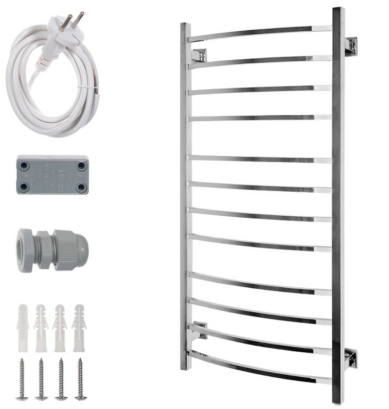 Электрический полотенцесушитель Energy Grand 1200x600 EETRGRAND1206000000 Хром от магазина ЛесКонПром.ру