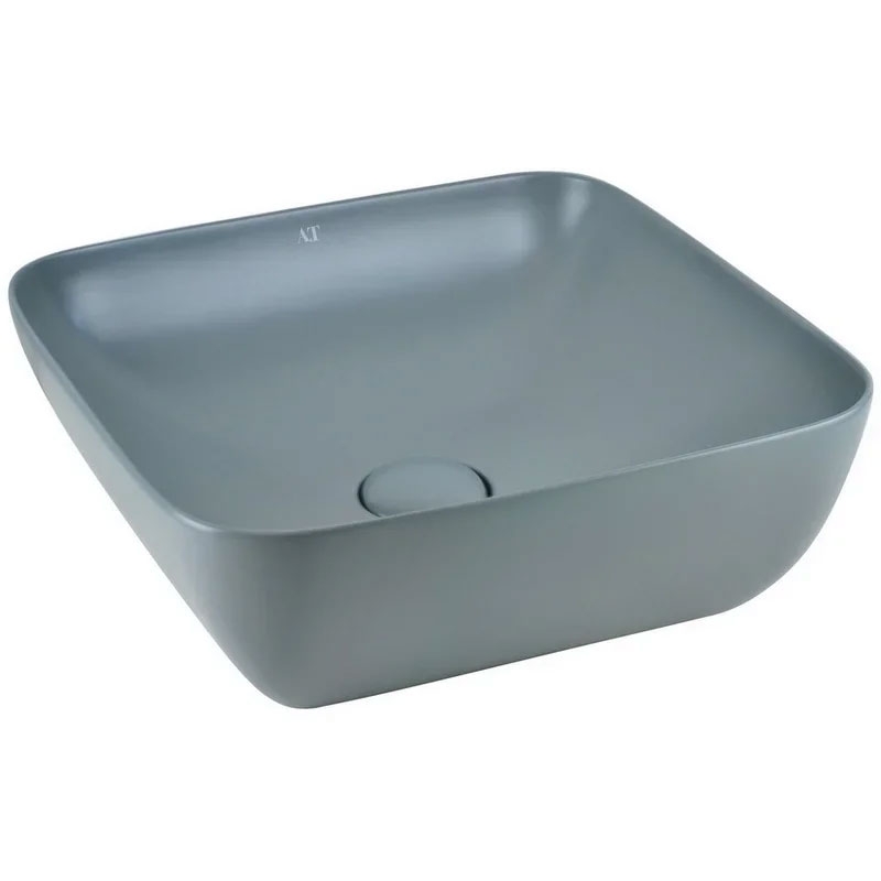 Раковина-чаша AeT Elite Square 42 L602T0R0V0116 Серая матовая от магазина ЛесКонПром.ру
