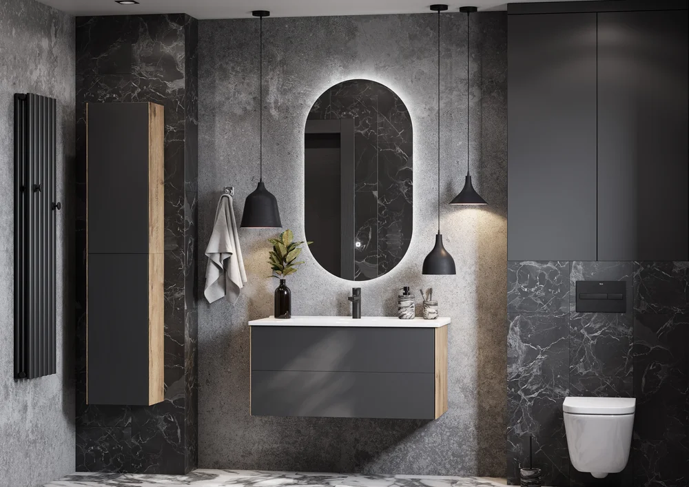 Зеркало AQUATON Альто 60 с подсветкой от магазина ЛесКонПром.ру