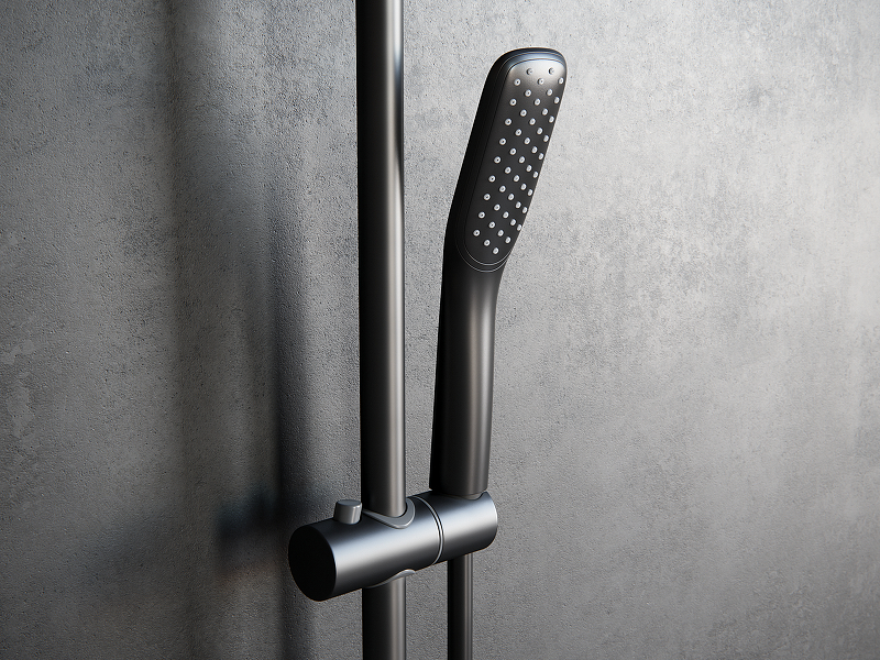 Душевая система Laguraty 7000 Черная от магазина ЛесКонПром.ру