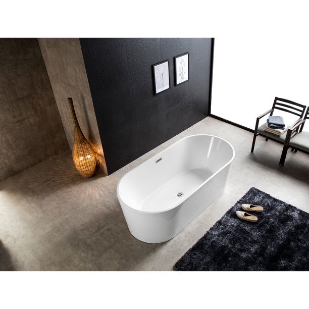 Акриловая ванна Loranto Bristol 180х80 см отдельностоящая от магазина ЛесКонПром.ру