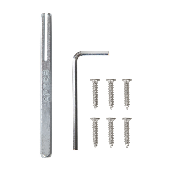 Дверные накладки с заверткой Megapolis медь от магазина ЛесКонПром.ру