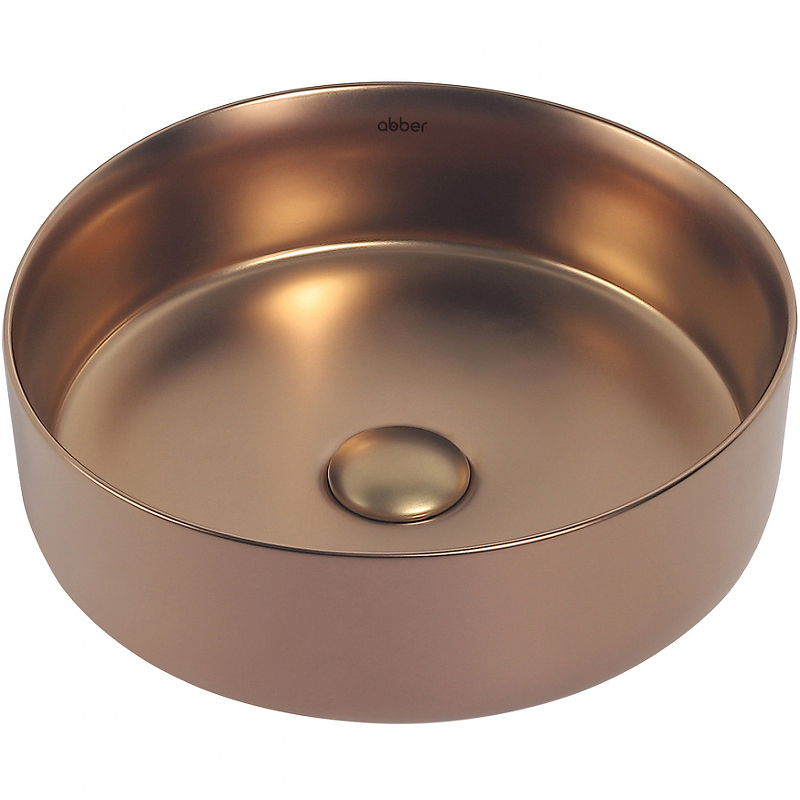 Раковина-чаша Abber Bequem 36 AC2108MRG Розовое золото матовое от магазина ЛесКонПром.ру