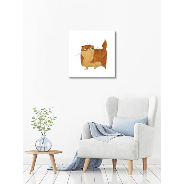 Канвас Лама №1 31х38 см от магазина ЛесКонПром.ру