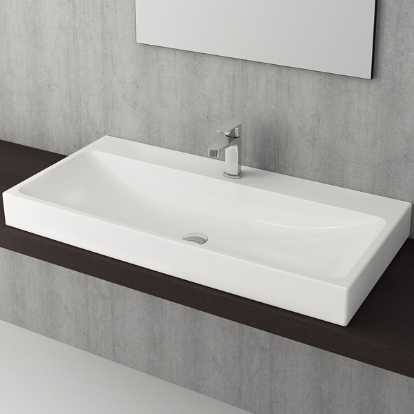 Раковина Bocchi Scala Arch 1079 Белая глянцевая от магазина ЛесКонПром.ру