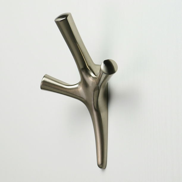 Крючок мебельный GT WALENCIA сталь шлифованная от магазина ЛесКонПром.ру