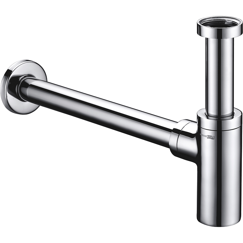 Сифон для раковины WasserKRAFT A070 Хром от магазина ЛесКонПром.ру