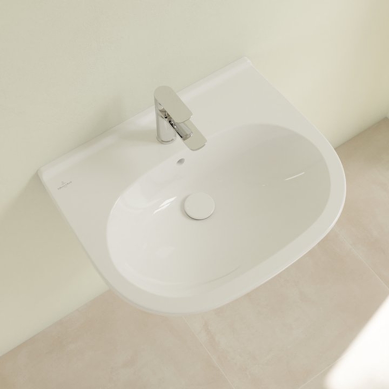 Раковина Villeroy&Boch O.Novo 60 51606001 Альпийский белый от магазина ЛесКонПром.ру