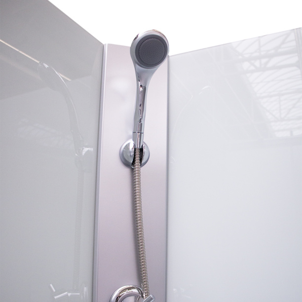 Кабина душевая FLUMEN 85х85х191 см низкий поддон от магазина ЛесКонПром.ру