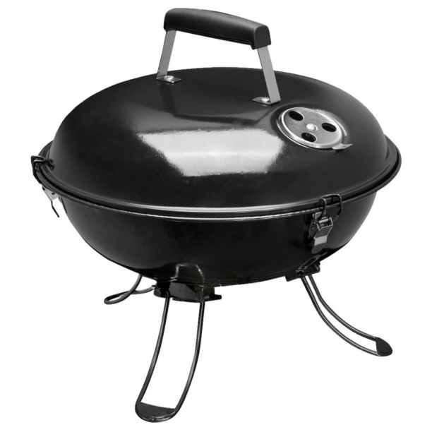 Гриль угольный d37 см портативный от магазина ЛесКонПром.ру