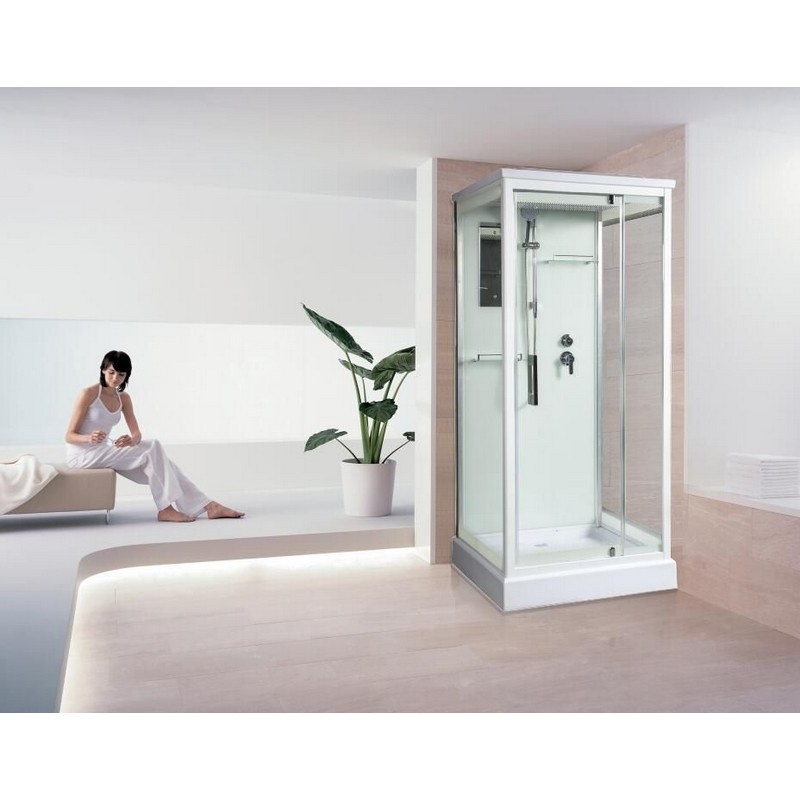 Душевая кабина River Tana 100x100 10000003113 с поддоном от магазина ЛесКонПром.ру