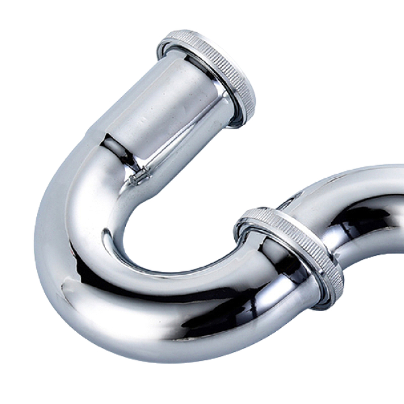 Сифон для раковины CeramaLux BC-068 Хром от магазина ЛесКонПром.ру