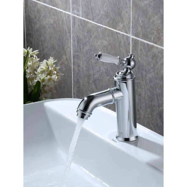 Смеситель для раковины Culto Antique хром от магазина ЛесКонПром.ру