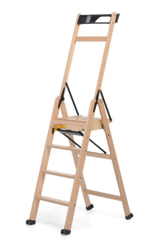 Стремянка Foppapedretti LaScala 4 ступени Натуральный от магазина ЛесКонПром.ру