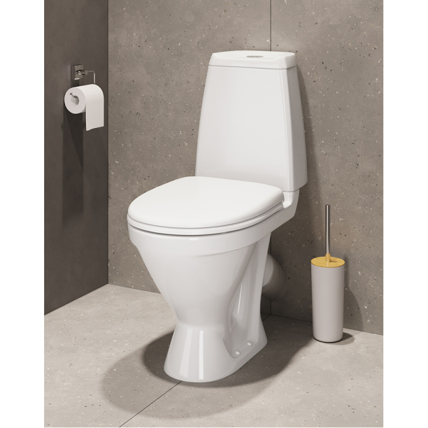 Унитаз-компакт SANITA Кама с сиденьем от магазина ЛесКонПром.ру