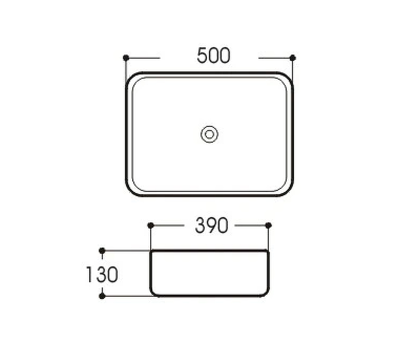 Раковина-чаша Aquatek Вега 50 AQ5515-00 Белая от магазина ЛесКонПром.ру