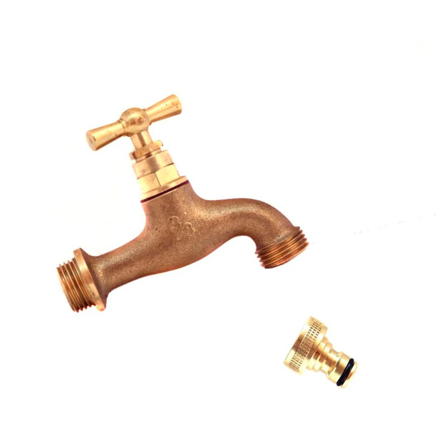 Вентиль садовый 3/4" с фитингом от магазина ЛесКонПром.ру