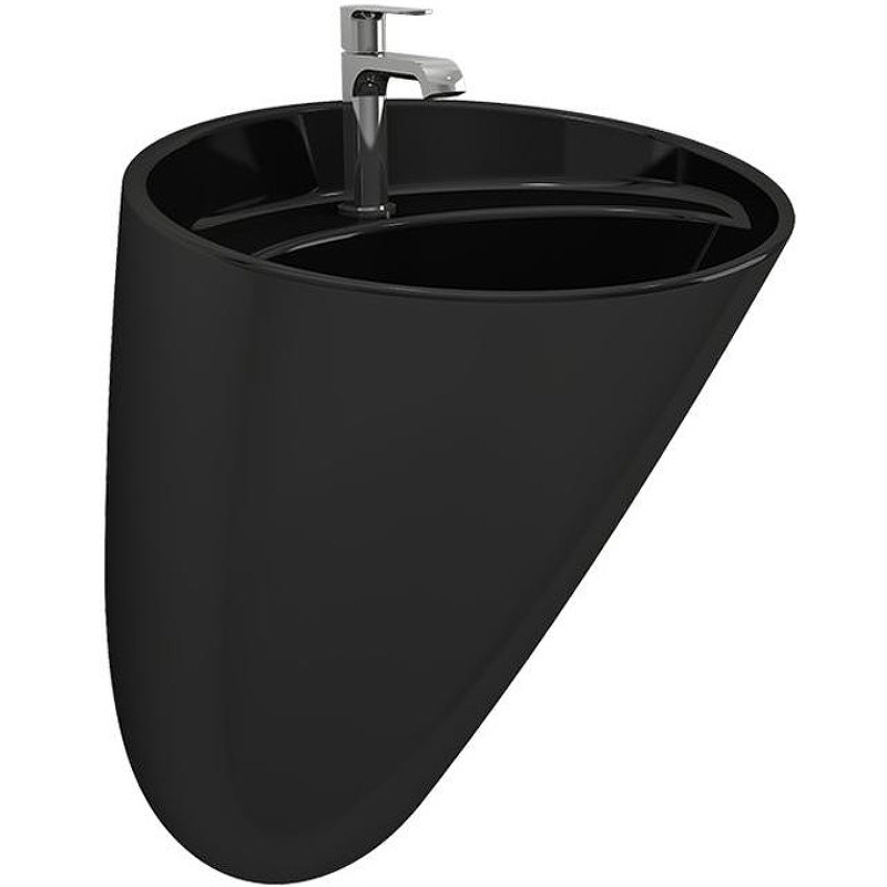 Раковина Bocchi Venezia 53 1083-005-0126 Черная глянцевая от магазина ЛесКонПром.ру