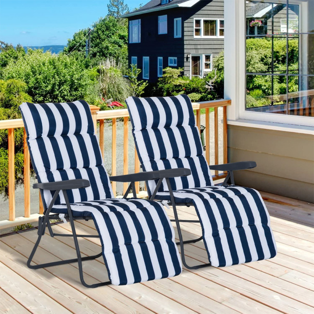 Кресло складное 154х66х105 см многопозиционное от магазина ЛесКонПром.ру