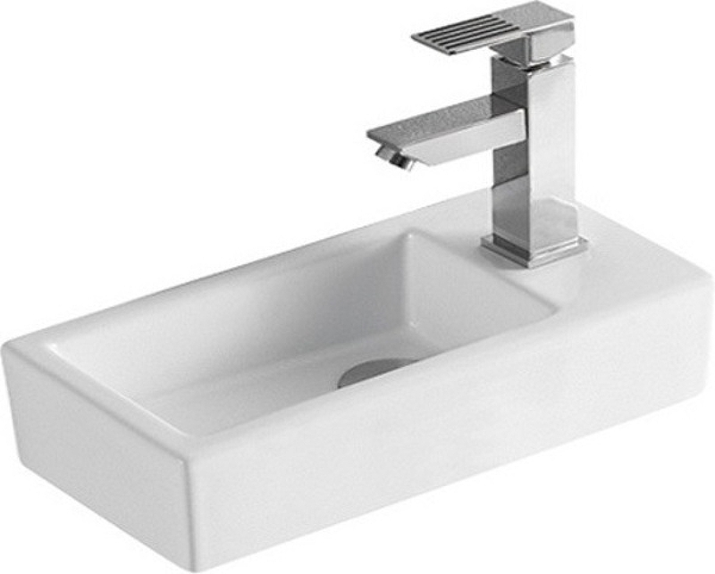 Раковина CeramaLux 36 9272L Белая от магазина ЛесКонПром.ру
