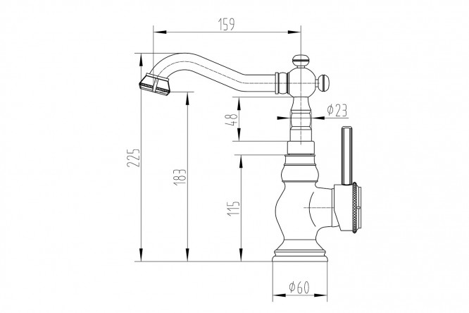 Смеситель MILACIO Pekin 80358716 от магазина ЛесКонПром.ру