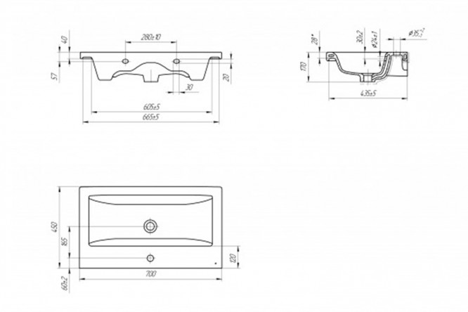 Раковина Cомо 80410713 от магазина ЛесКонПром.ру